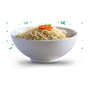 Steaming Bowl of Noodles PNG vxe16 PNG