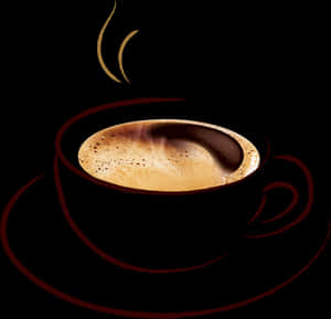 Coffee Png Transparent Images - Milk Coffee Cup Png, Png Download PNG image with transparent background