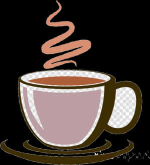 Coffee Clip Art Clipart Cappuccino Cafe Cup Of Transparent - Transparent Background Coffee Clipart, HD Png Download PNG image with transparent background
