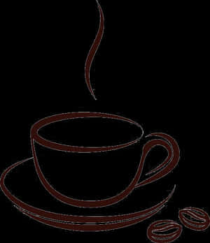 Cup Cafe Clip Art Mug Transprent Png - Coffee Cup Cartoon, Transparent Png PNG