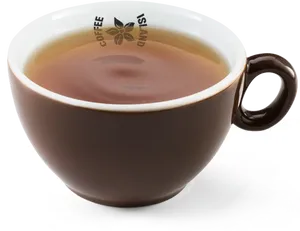 Steaming Coffee Cupon Saucer.png PNG Image