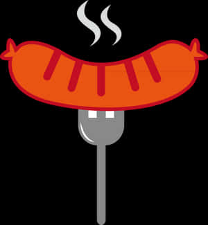 Transparent Clipart Sausage - Xúc Xích Hoạt Hình, HD Png Download PNG image with transparent background