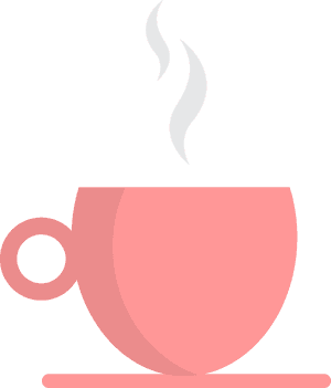 Vector Tea And Coffee Png Download - Pink Tea Cup Vector, Transparent Png PNG