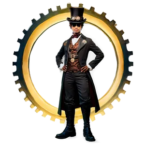 Steampunk Costume Png 13 PNG Image