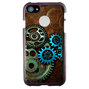 Steampunk Gears Phone Case PNG sgf27 PNG image with transparent background