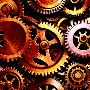 Steampunk Gears PNG sec89 PNG
