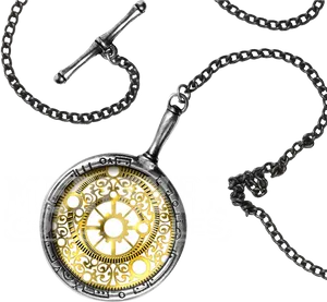 Steampunk Pocket Watch PNG Image