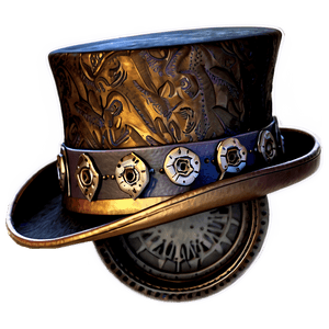 Steampunk Top Hat PNG 05042024 PNG image with transparent background