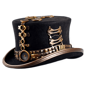 Steampunk Top Hat PNG mco24 PNG image with transparent background