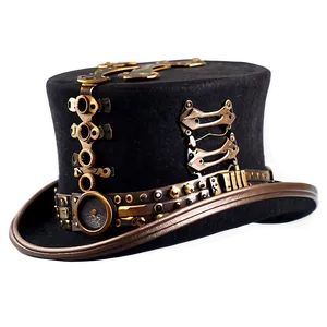 Steampunk Top Hat Png Mco24 PNG Image