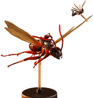 Steampunk Wasp Sculpture PNG