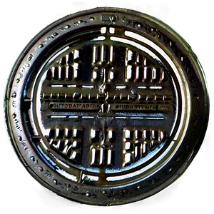 Steel Manhole Cover Png Fdl PNG Image