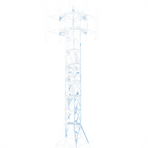 Steel Structure Cell Tower PNG tsx68 PNG
