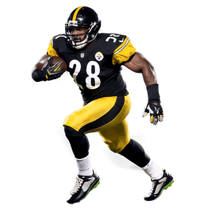 Steelers Football Player PNG 05212024 PNG image with transparent background