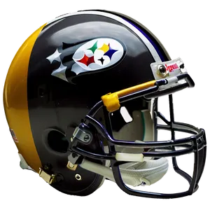 Steelers Helmet On Field Png 30 PNG Image