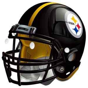 Steelers Helmet Vector Png Dom50 PNG Image