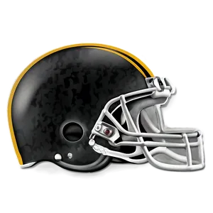 Steelers Helmet With Shadow Png Fhi PNG Image