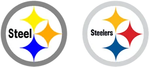 Steelers Logo Comparison PNG Image