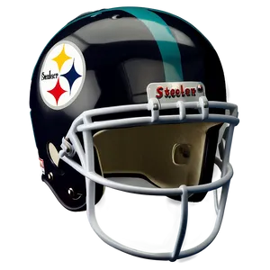 Steelers Retro Helmet Png Pni PNG Image