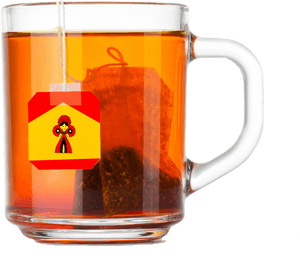 Tea Bag Png - Tea With Tea Bag Png, Transparent Png PNG with transparent background