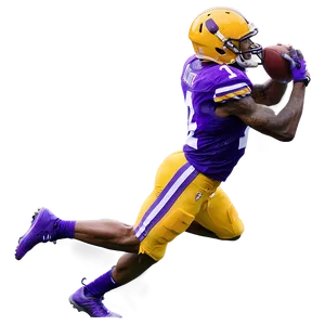 Stefon Diggs Catching Football Png 06202024 PNG Image