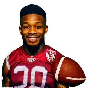 Stefon Diggs Charity Event Png Ker34 PNG Image