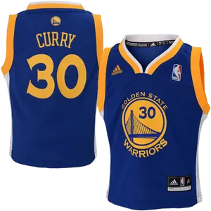 Steph Curry Golden State Warriors Jersey PNG Image