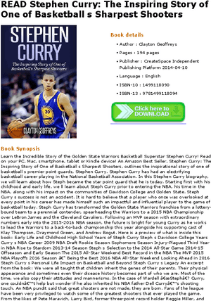 Stephen Curry The Inspiring Story Of One, HD Png Download PNG