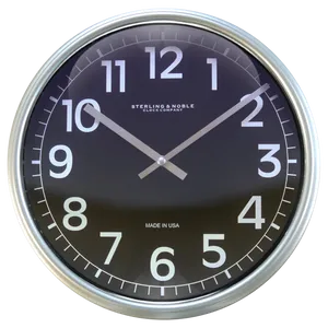 Sterling Noble Wall Clock PNG Image