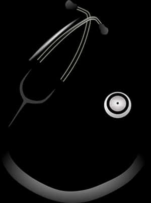 Stethoscope Silhouette Art PNG
