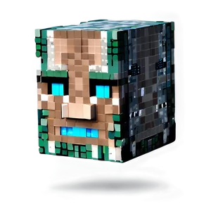 Steve Minecraft Exploration Head Png 06282024 PNG Image