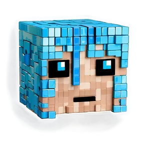 Steve Minecraft Exploration Head Png Rvv93 PNG Image