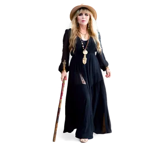 Stevie Nicks Bohemian Style Png Oqe1 PNG Image