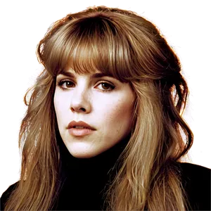 Stevie Nicks Hair Style Png Spk PNG Image