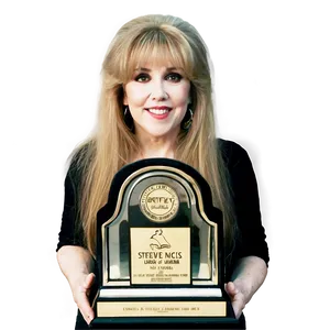 Stevie Nicks Holding Award Png 71 PNG Image