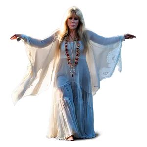 Stevie Nicks Shawl Dance Png Wwk5 PNG Image