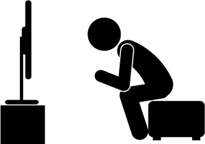 View All Images-1 - Watching Tv Icon PNG