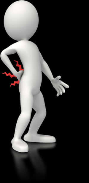 Sore Back Clip Art, HD Png Download PNG