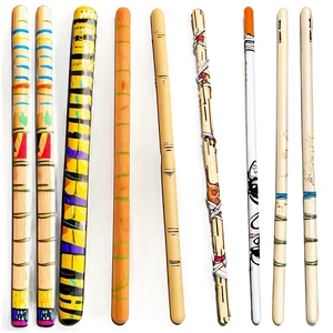 Sticks Collection Png Kfa65 PNG Image