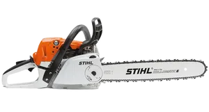 Stihl Chainsaw Isolated PNG Image