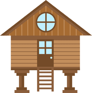 Stilt_ House_ Illustration.png PNG image with transparent background