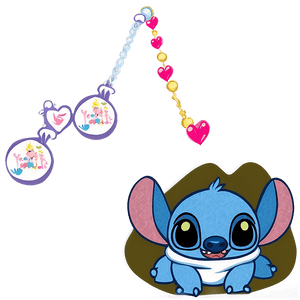 Stitch and Angel PNG fqn92 PNG image with transparent background