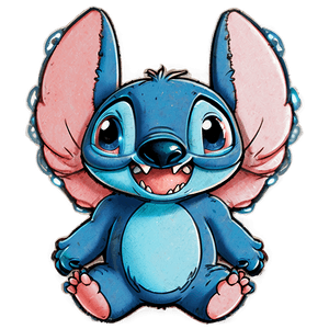 Stitch and Angel PNG wwg PNG image with transparent background