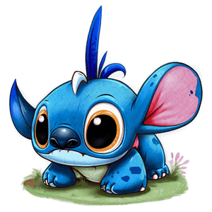Stitch Cute PNG 05212024 PNG image with transparent background
