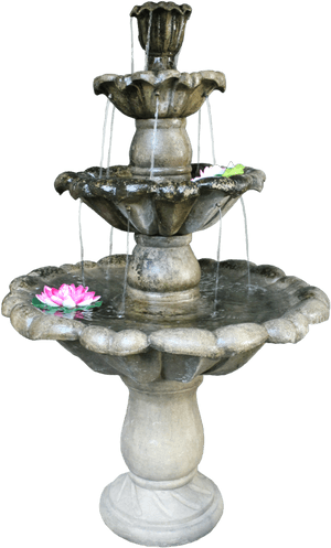 Transparent Water Fountains Clipart - Garden Fountain Png, Png Download PNG with transparent background