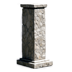 Stone Pillar PNG ppr PNG