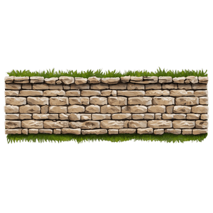 Stone Wall Fence PNG 05242024 PNG