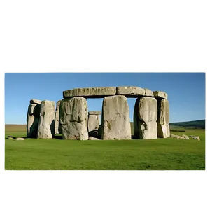 Stonehenge Among Rolling Hills Png 31 PNG Image