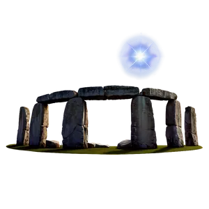 Stonehenge And The Milky Way Png Mjl40 PNG Image