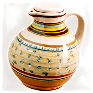 Stoneware Soup Jug PNG nsd43 PNG with transparent background